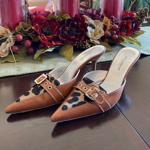 Dolce & Gabbana Leopard print mules - Size 38